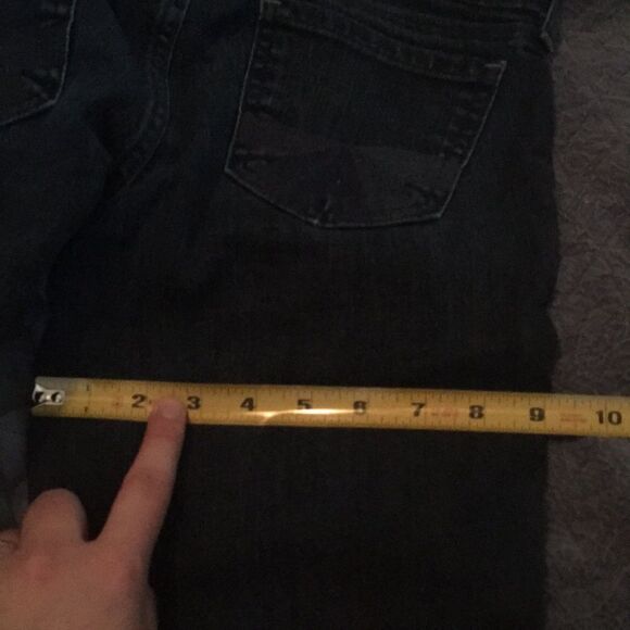 AEO real flare dark wash size 2 jeans - Picture 4 of 5